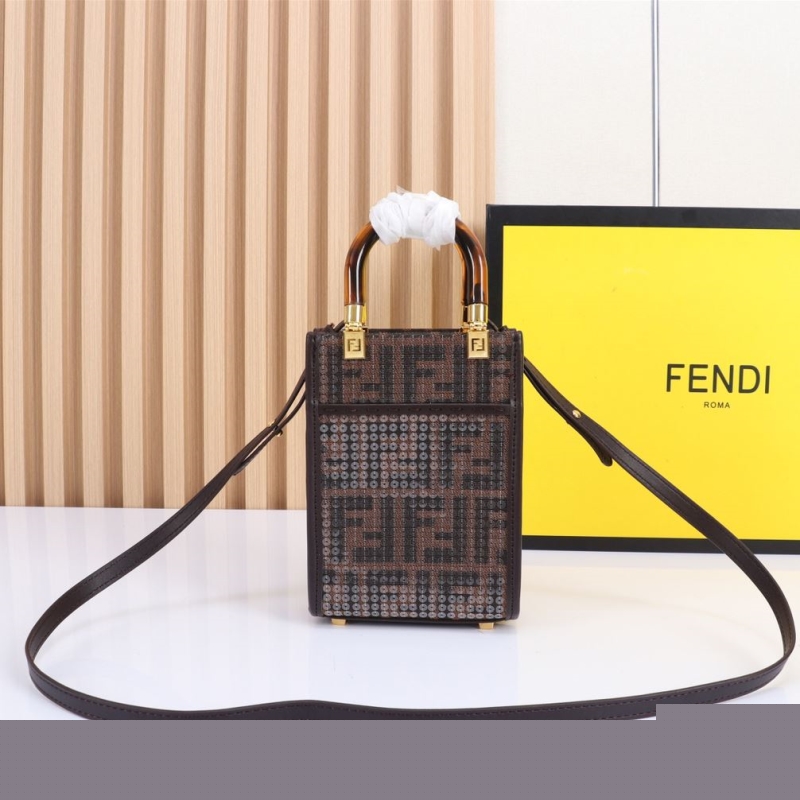 F**di top handle bags